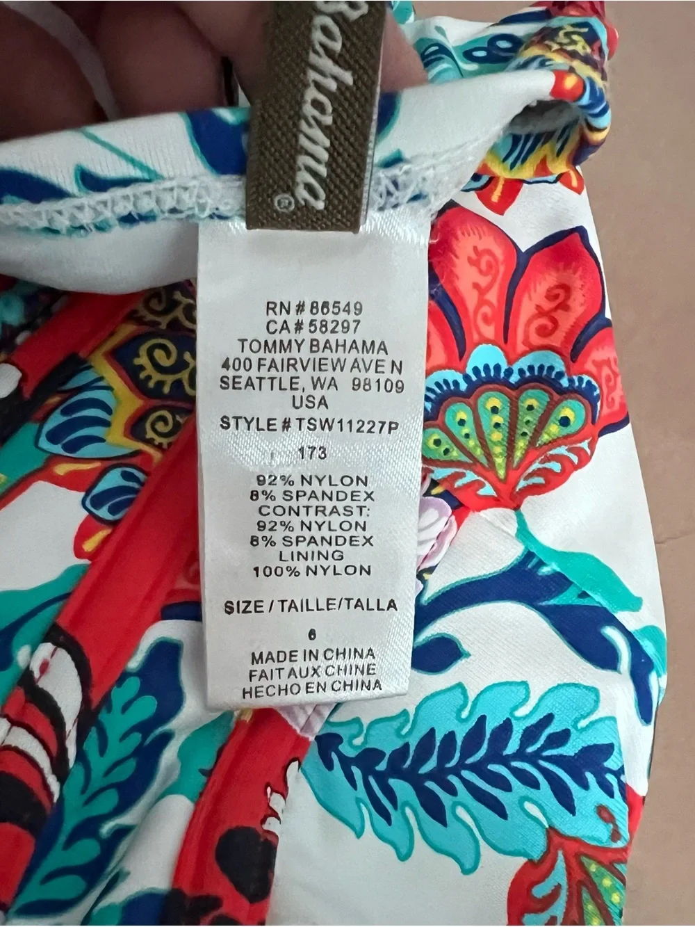Tommy Bahama floral bahama
